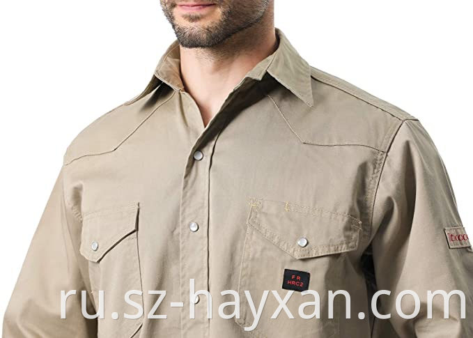 Flame Retardant Collared Shirts